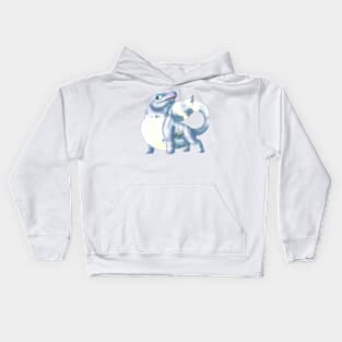 Salamango: Blue Kids Hoodie